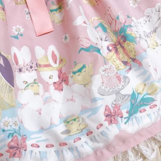 Angelic Pretty うさぎのPicnic Party ピンク