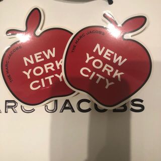 マークジェイコブス(MARC JACOBS)のマークジェイコブス♡りんご　ステッカー　2枚(シール)