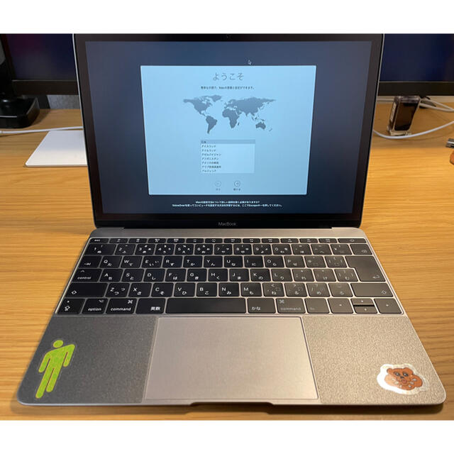 【美品】MacBook 12inch 2017年式 シルバー(値下げ)