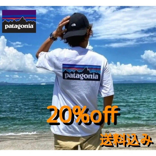 patagonia(パタゴニア)のPatagonia パタゴニア ポケット 6-P ロゴ Tシャツ メンズのトップス(Tシャツ/カットソー(半袖/袖なし))の商品写真