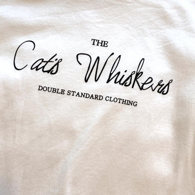 DOUBLE STANDARD CLOTHING(ダブルスタンダードクロージング)のDOUBLE STANDARD Cat's Whiskers Tシャツ レディースのトップス(Tシャツ(半袖/袖なし))の商品写真