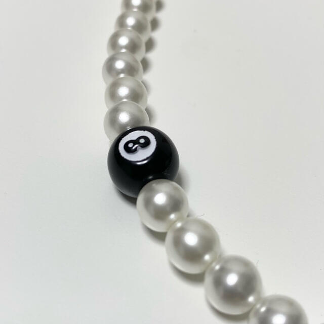 KAPITAL(キャピタル)の【新作】pearl necklace パールビーズネックレス メンズのアクセサリー(ネックレス)の商品写真