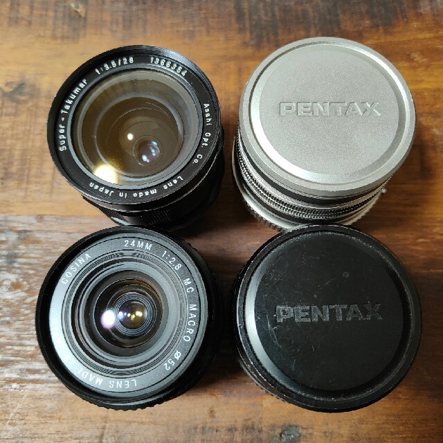 PENTAX(ペンタックス)のpentax FA77mm FA43mm limitedセット スマホ/家電/カメラのカメラ(レンズ(単焦点))の商品写真