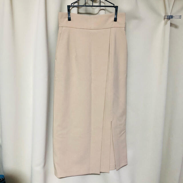 M-premier(エムプルミエ)の【新品】BLENHEIM S ブレンヘイム ベージュ タイトスリットスカート レディースのスカート(ロングスカート)の商品写真