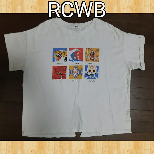 RODEO CROWNS WIDE BOWL(ロデオクラウンズワイドボウル)のRCWB Tシャツ レディースのトップス(Tシャツ(半袖/袖なし))の商品写真