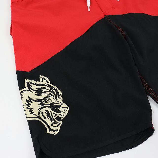 Darc Sport WOLVES OHANA SHORTS RED BK 28 - ショートパンツ