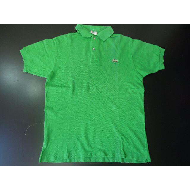 jj9 70'sラコステ　CHEMISE　LACOSTE　鹿の子ポロシャツ/4