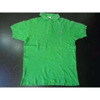 ラコステ(LACOSTE)のjj9 70'sラコステ　CHEMISE　LACOSTE　鹿の子ポロシャツ/4(Tシャツ/カットソー(半袖/袖なし))