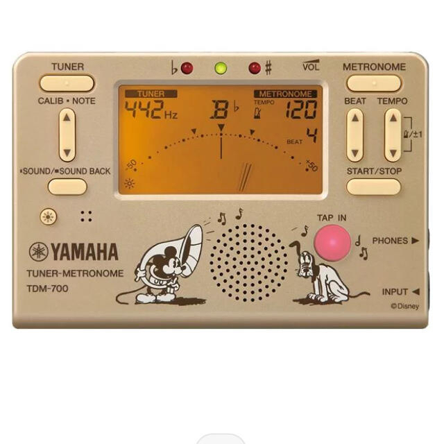 ヤマハ(ヤマハ)の未開封 ヤマハ チューナー メトロノーム ミッキー 楽器の楽器 その他(その他)の商品写真