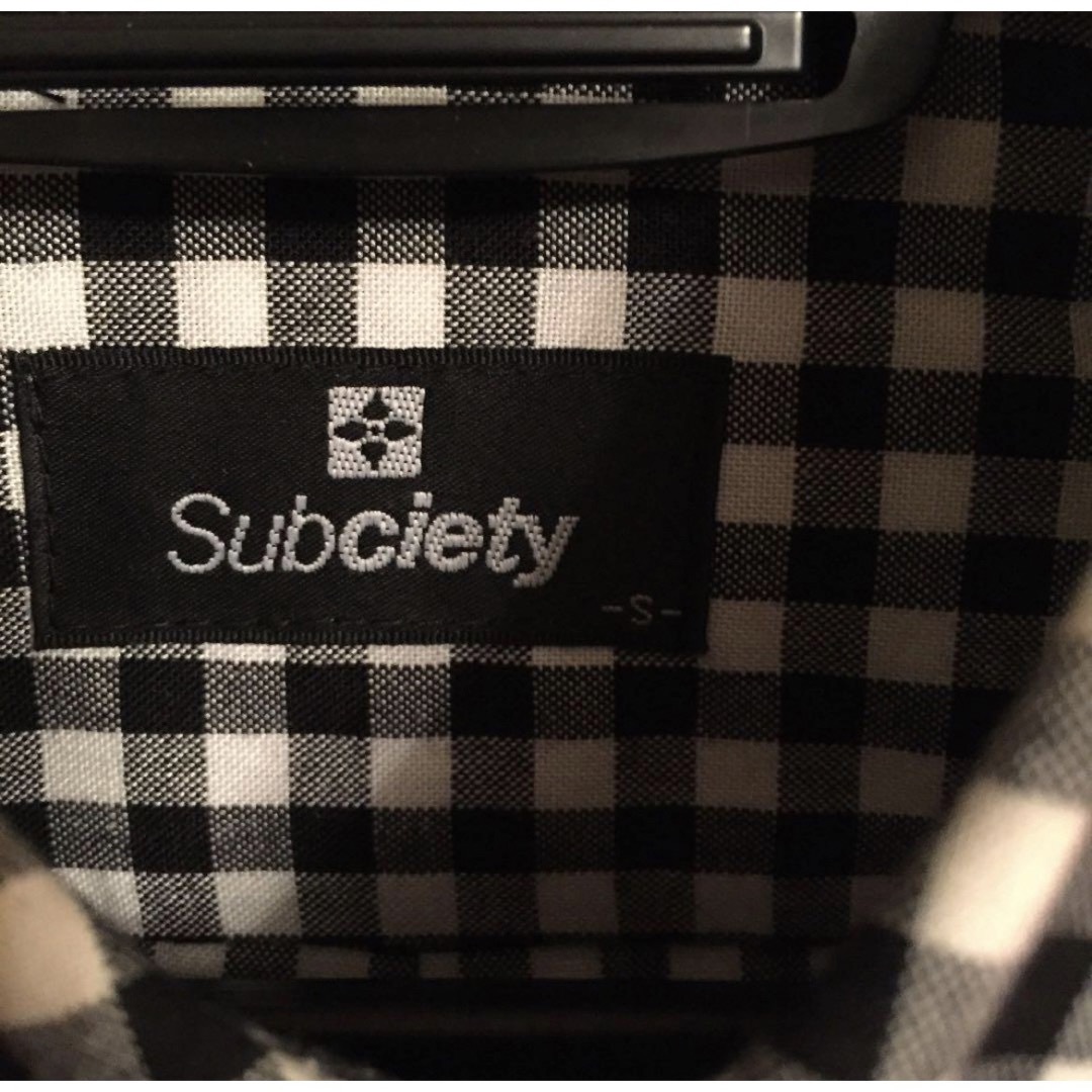 Subciety(サブサエティ)のメンズ チェックシャツ サブサエティー メンズのトップス(シャツ)の商品写真