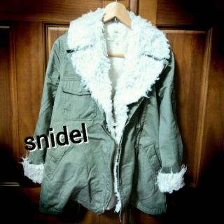 スナイデル(SNIDEL)の【美品】snidel 2wayアウター(モッズコート)