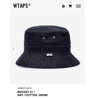 ダブルタップス(W)taps)のwtaps 21ss BUCKET 01 /HAT / COTTON.DENIM(ハット)