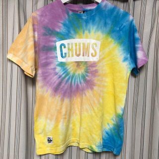 チャムス(CHUMS)のCHUMS タイダイTシャツ　M(Tシャツ/カットソー(半袖/袖なし))