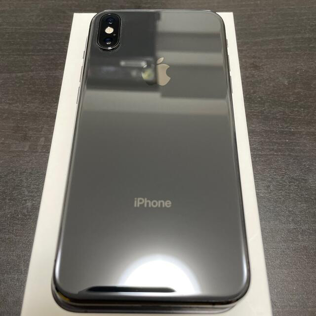 SIMフリー 美品 Apple iPhone XS 256GB スペースグレー