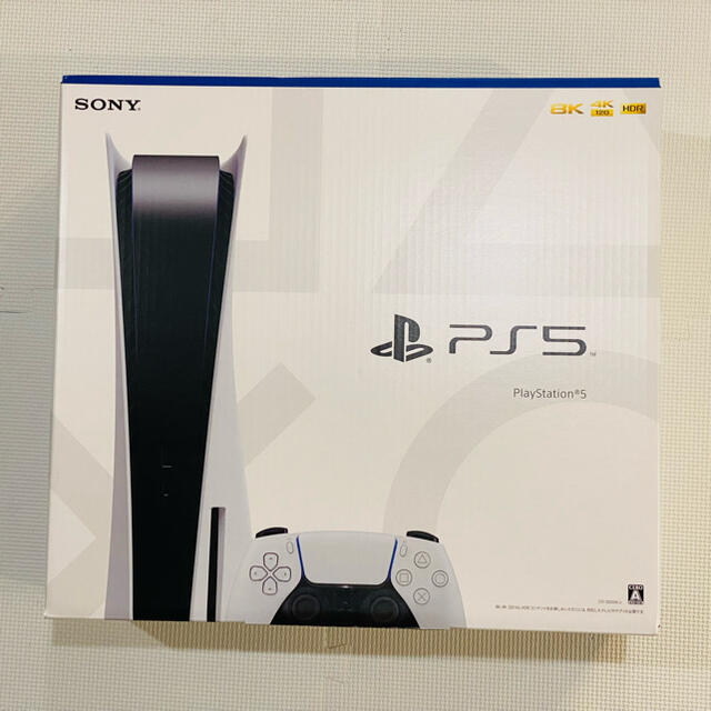 PlayStation(プレイステーション)のPlayStation5 新品 エンタメ/ホビーのゲームソフト/ゲーム機本体(家庭用ゲーム機本体)の商品写真