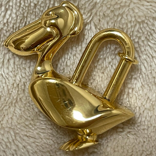 素晴らしい Hermes - ゴールド ペリカン 年間テーマ カデナ エルメス