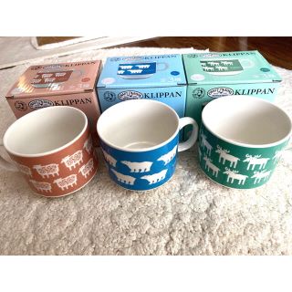 クリッパン(KLIPPAN)のKLIPPAN マグカップ3点セット(グラス/カップ)