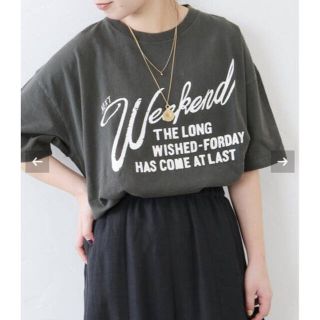 ジャーナルスタンダード(JOURNAL STANDARD)のJOURNAL STNDARD  フロスト加工プリントTシャツ(Tシャツ(半袖/袖なし))