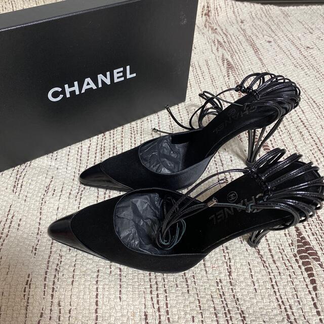 【新品未使用】CHANEL シャネル サンダル パンプス ハイヒール