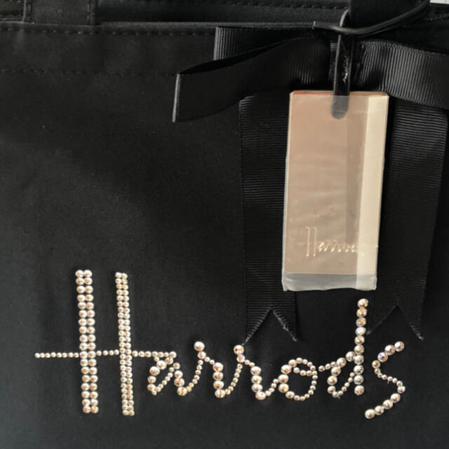 Harrods(ハロッズ)のハロッズ  スワロフスキー  ロゴ  トートバッグ  レディースのバッグ(トートバッグ)の商品写真