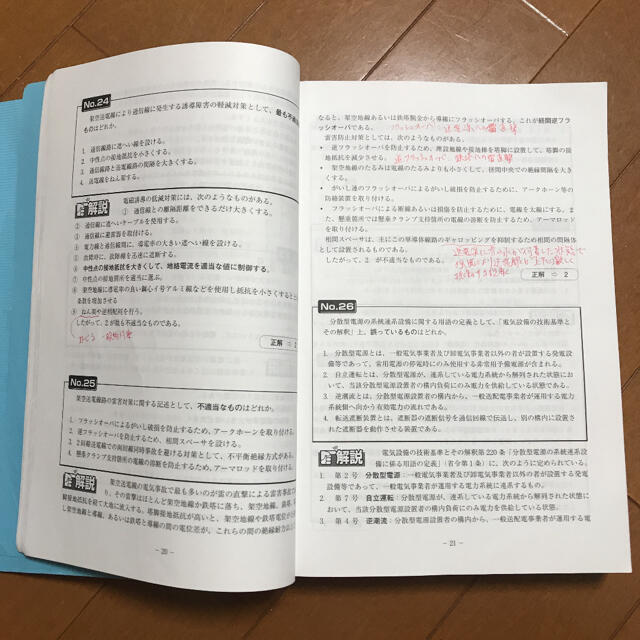 １級電気工事施工管理技士学科過去問解説集 日建学院 ２０２０年版 エンタメ/ホビーの本(資格/検定)の商品写真