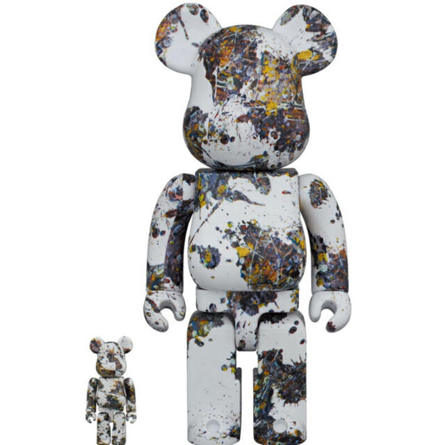 BE@RBRICK JacksonPollock 100％ & 400％