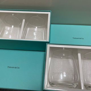 ティファニー(Tiffany & Co.)の［新品未使用］ティファニー　ペア　タンブラー　2個セット×2(タンブラー)