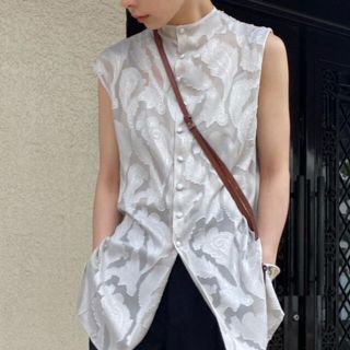 アメリヴィンテージ(Ameri VINTAGE)のAmeri vintage neck twist blouse(シャツ/ブラウス(半袖/袖なし))