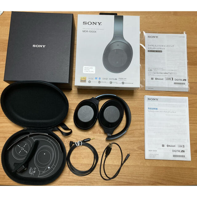 SONY ノイズキャンセリング MDR-1000X - ヘッドフォン/イヤフォン