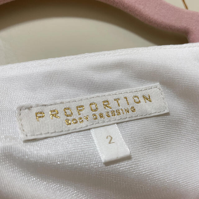 PROPORTION BODY DRESSING(プロポーションボディドレッシング)の美品　PROPORTION 白のギンガムチェックシャツ レディースのトップス(シャツ/ブラウス(半袖/袖なし))の商品写真