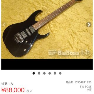 アイバニーズ(Ibanez)のIbanez RG870Z premium series(エレキギター)