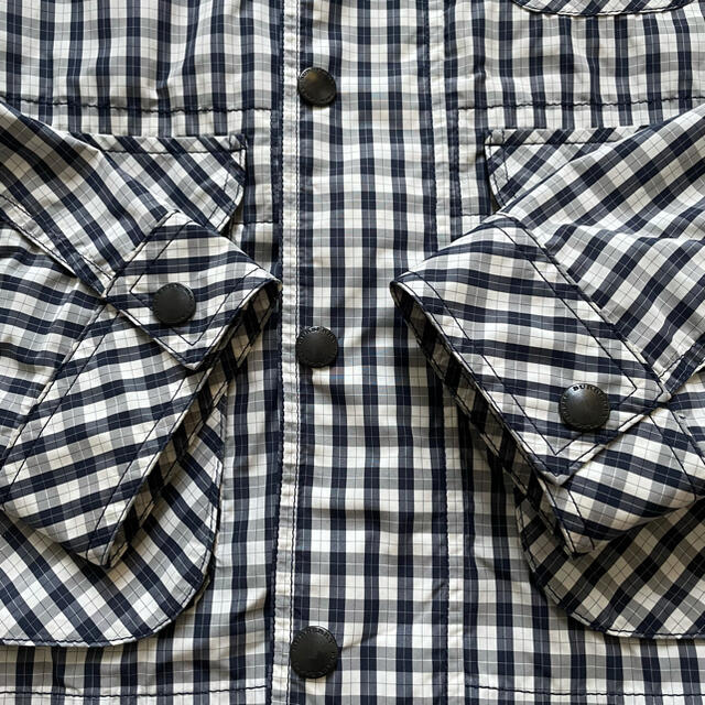 BURBERRY BLACK LABEL チェック マウンテンパーカー BURBERRY BLACK LABEL チェック マウンテンパーカー
