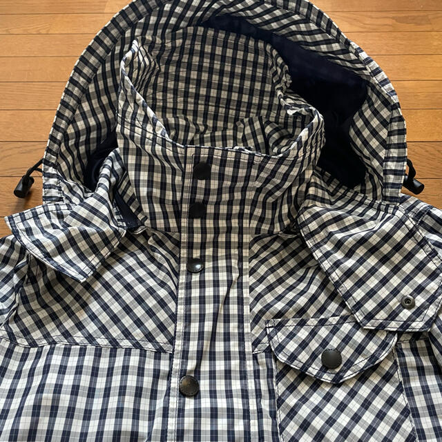 BURBERRY BLACK LABEL チェック マウンテンパーカー BURBERRY BLACK LABEL チェック マウンテンパーカー