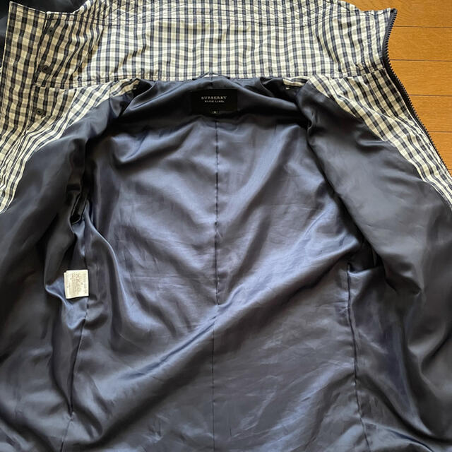 BURBERRY BLACK LABEL(バーバリーブラックレーベル)のBURBERRY BLACK LABEL チェック　マウンテンパーカー   メンズのジャケット/アウター(マウンテンパーカー)の商品写真