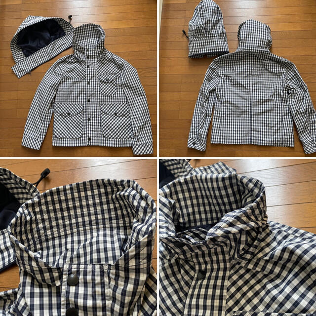 BURBERRY BLACK LABEL チェック マウンテンパーカー BURBERRY BLACK LABEL チェック マウンテンパーカー