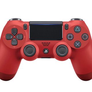 プレイステーション4(PlayStation4)の【新品】ワイヤレスコントローラー DUALSHOCK 4 マグマ・レッド (その他)