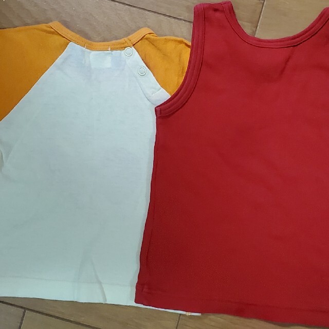 HYSTERIC MINI(ヒステリックミニ)のヒステリック　ミニ　Tシャツ　タンクトップ　80 キッズ/ベビー/マタニティのベビー服(~85cm)(Ｔシャツ)の商品写真