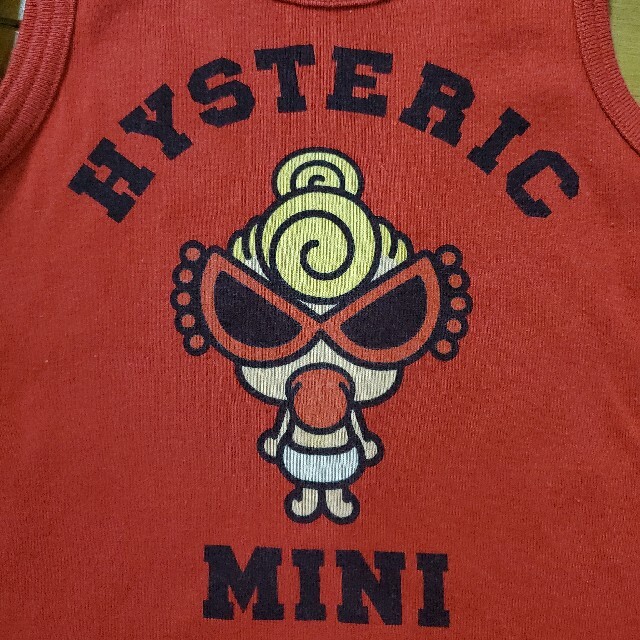 HYSTERIC MINI(ヒステリックミニ)のヒステリック　ミニ　Tシャツ　タンクトップ　80 キッズ/ベビー/マタニティのベビー服(~85cm)(Ｔシャツ)の商品写真