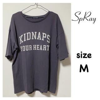 スプレイ(SpRay)のSPRAY PREMIUM ロゴTシャツ Mサイズ(Tシャツ(半袖/袖なし))