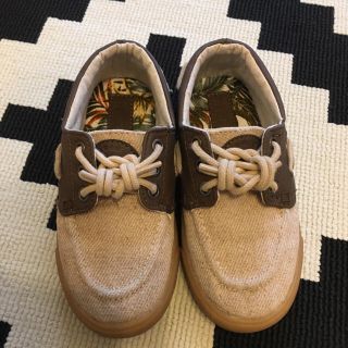 ザラキッズ(ZARA KIDS)のZARA 27（16.8cm） オータムデッキシューズ(その他)