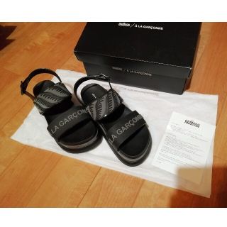 メリッサ(melissa)の美品Melissa Cosmic Sandal II + A La　サンダル厚底(サンダル)