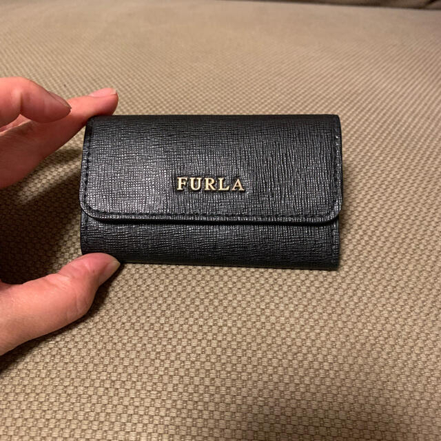 Furla(フルラ)のFURLA  キーケース　BLACK   ★美品★ レディースのファッション小物(キーケース)の商品写真