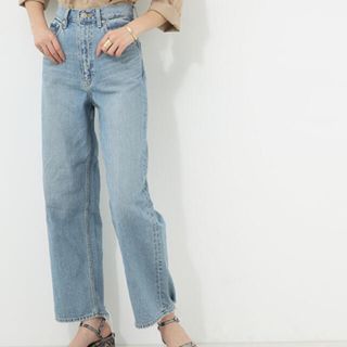 アズールバイマウジー(AZUL by moussy)のHIGHWAISTCRUSHDENIM WIDE /AZUL BY MOUSSY(デニム/ジーンズ)