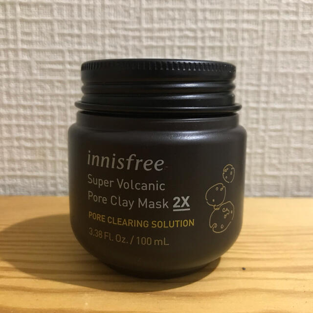 Innisfree(イニスフリー)のイニスフリー スーパーヴォルカニック ポアクレイマスク 2X  100ml コスメ/美容のスキンケア/基礎化粧品(パック/フェイスマスク)の商品写真