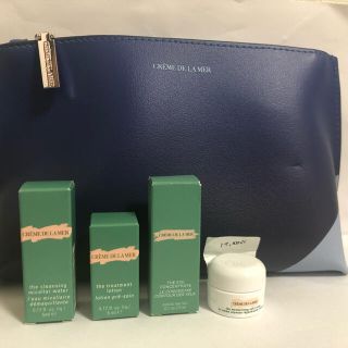 ドゥラメール(DE LA MER)のちっちゃなドゥ・ラ・メール★お試しスキンケアセット★ポーチに入れて発送します(サンプル/トライアルキット)