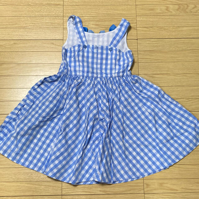 mezzo piano(メゾピアノ)のmezzo piano   ジャンパースカート　130 キッズ/ベビー/マタニティのキッズ服女の子用(90cm~)(ワンピース)の商品写真