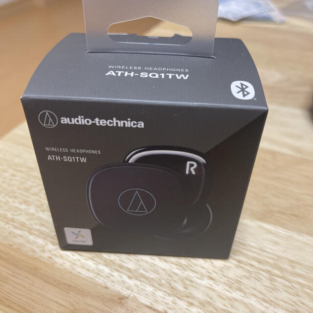 audio-technica(オーディオテクニカ)の新品未使用オーディオテクニカ ワイヤレスイヤホン ATH-SQ1TW スマホ/家電/カメラのオーディオ機器(ヘッドフォン/イヤフォン)の商品写真