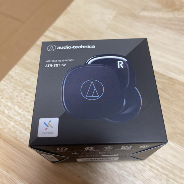 audio-technica(オーディオテクニカ)の新品未使用オーディオテクニカ ワイヤレスイヤホン ATH-SQ1TW スマホ/家電/カメラのオーディオ機器(ヘッドフォン/イヤフォン)の商品写真