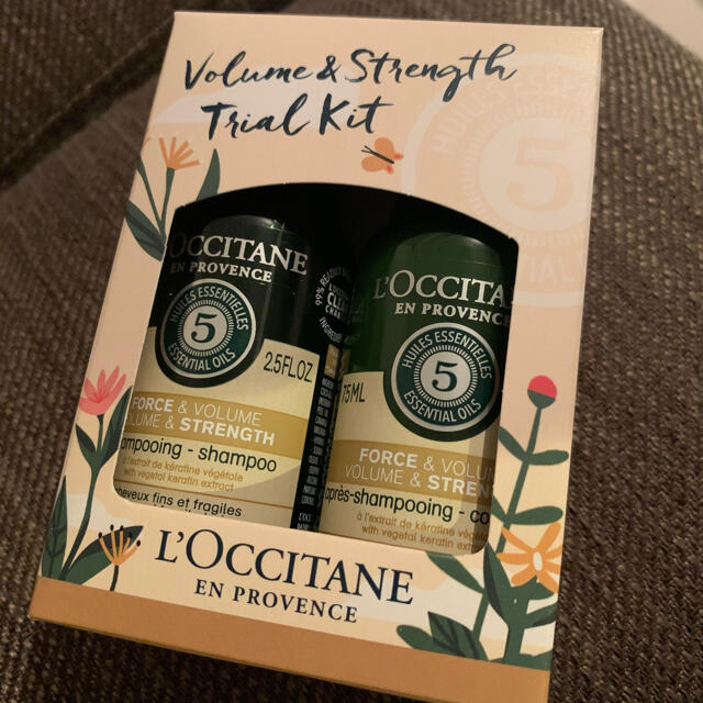 L'OCCITANE(ロクシタン)のロクシタン　ファイブハーブス ボリューム＆ストレングストライアル コスメ/美容のヘアケア/スタイリング(シャンプー/コンディショナーセット)の商品写真