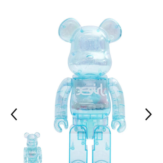 BE@RBRICK X-girl 100％ & 400％ ベアブリックxgirl